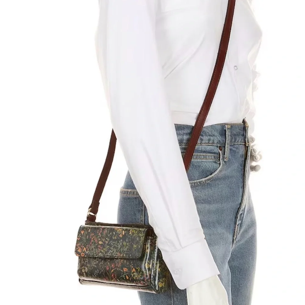 Patricia Nash Dovera Leather Phone Crossbody Bag